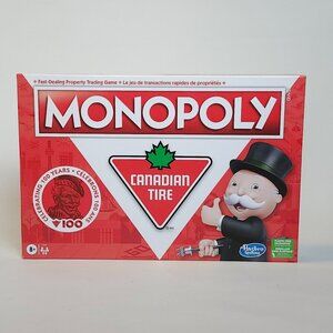 Hasbro Games Canadian Tire 100th Anniversary Special Edition Monopoly, Ages 8+